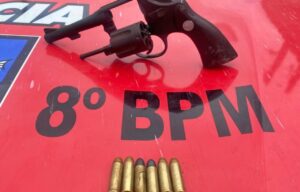 Cadeirante é preso após efetuar disparos em via pública