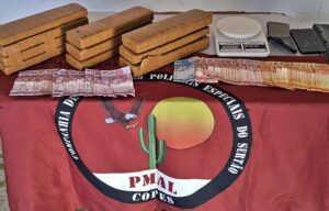 Copes prende homem de 55 anos com quase 7kg de drogas em Arapiraca