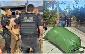 Assista: Operação prende homem apontado como ‘cabeça’ do tráfico em Boca da Mata