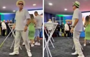 Prefeito é flagrado imitando cego e gera revoltas e críticas