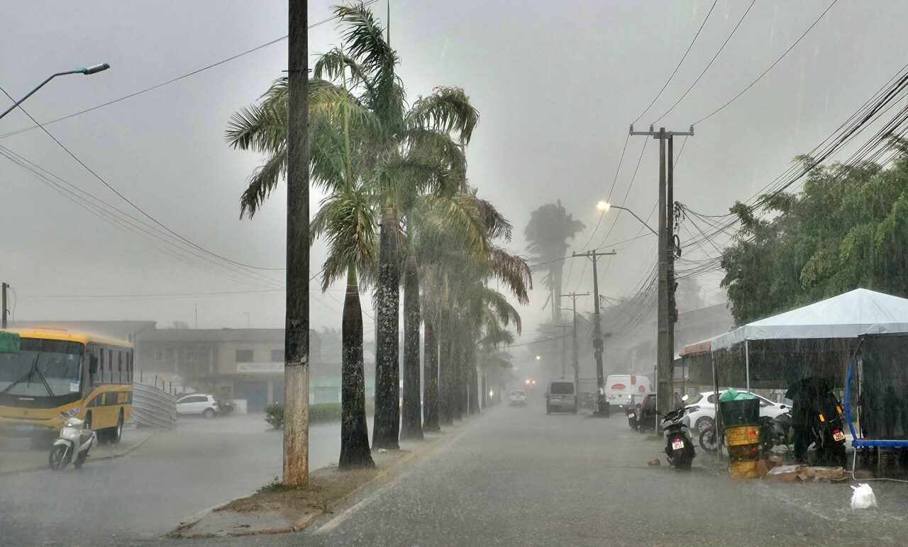 Alerta! chuvas, ventos e trovoadas em Alagoas
