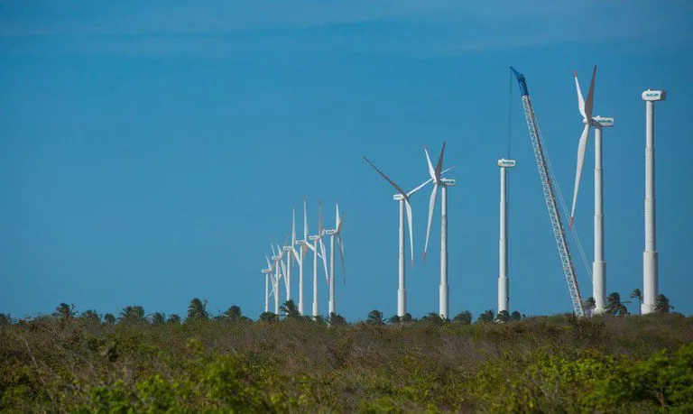 Região Nordeste bate recorde na produção de energia eólica