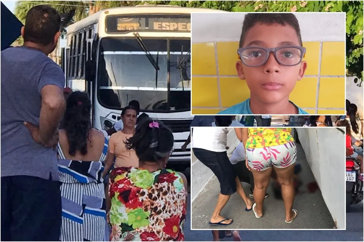 Menino de 10 anos morre atropelado por ônibus no Centro de Teotônio Vilela