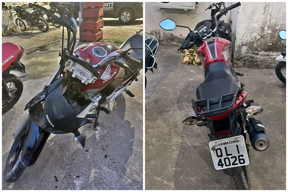 Motociclista foge de abordagem da SMTT e atropela criança em São Miguel dos Campos